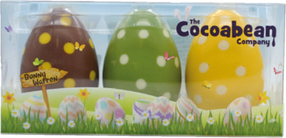 Cocoabean Trio Of Dotty Easter Eggs