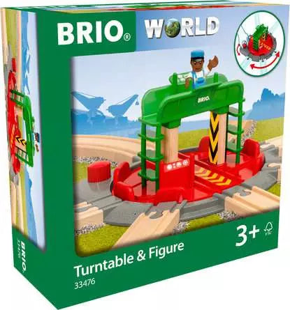 BRIO World Turntable & Figure