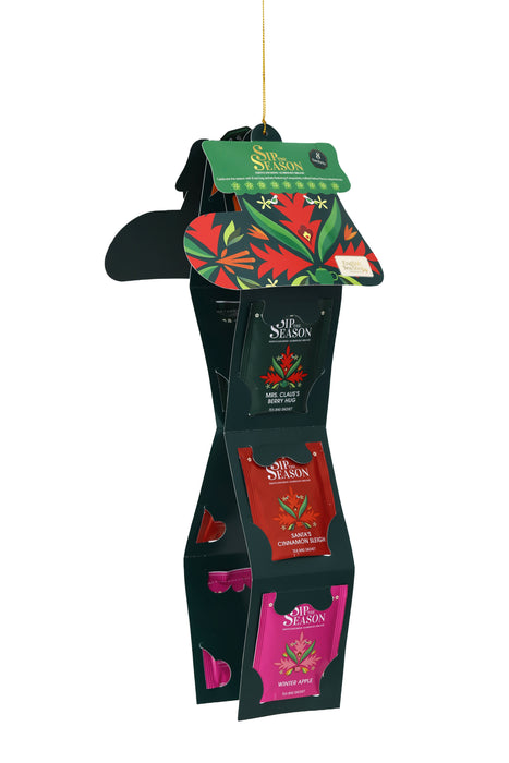 English Tea Shop Santa's Stockings Green
