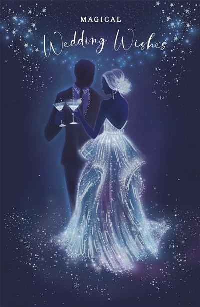 UKG 'Magical Wedding Wishes' Wedding Card