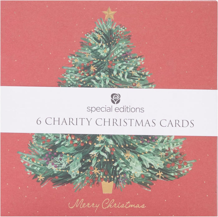 UKG 'Multi Pack Of Assorted Cards' Charity Christmas Card Pack Of 6