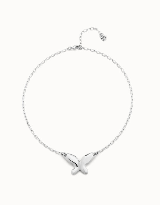 UNOde50 Butterfly effect Necklace Silver