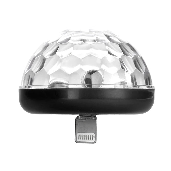 Kikkerland Colorful Disco Ball Lights
