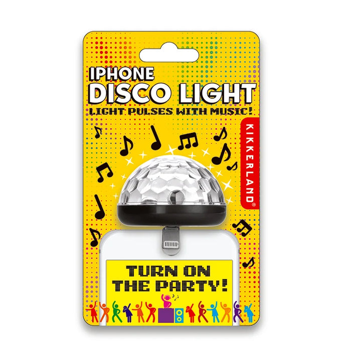 Kikkerland Colorful Disco Ball Lights