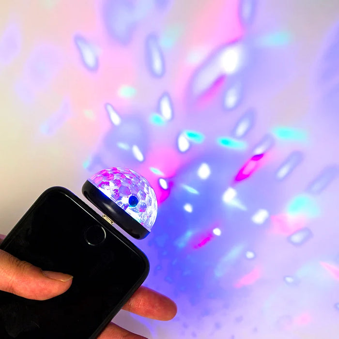 Kikkerland Colorful Disco Ball Lights