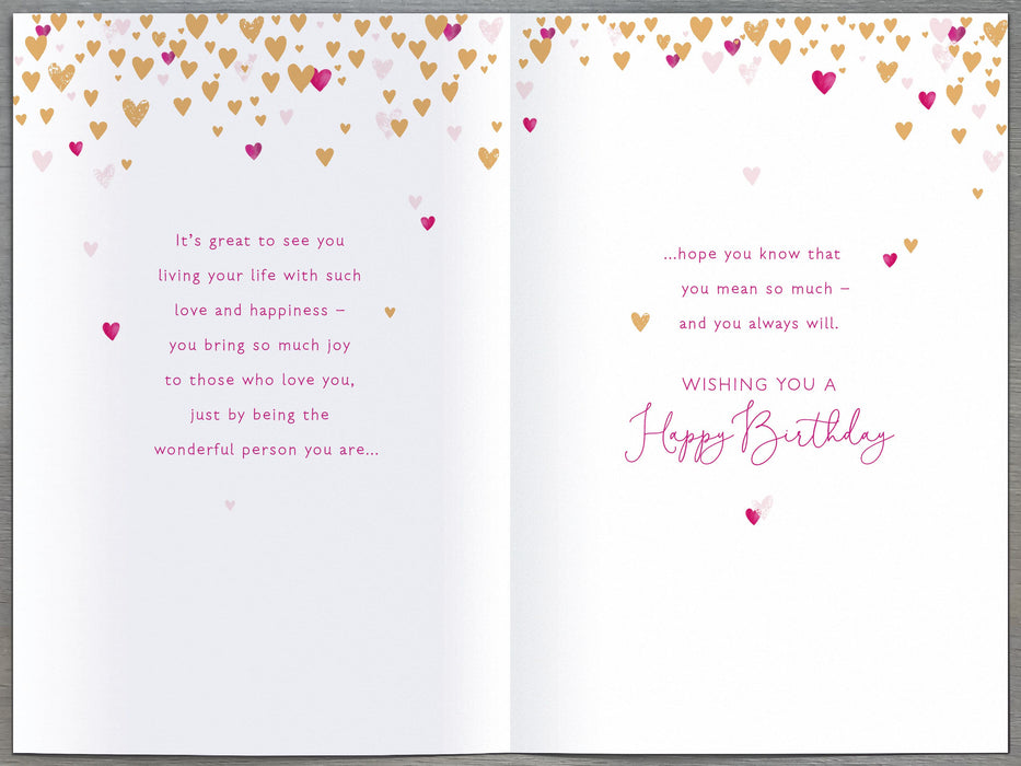 UKG With Love To A Special Daughter Birthday Card