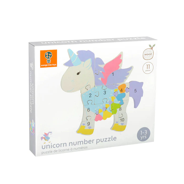 Orange Tree Unicorn Number Puzzle