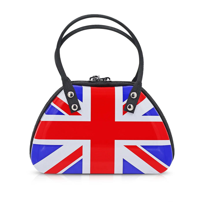 Silver Crane Co Union Jack Vanilla Fudge Handbag Tin