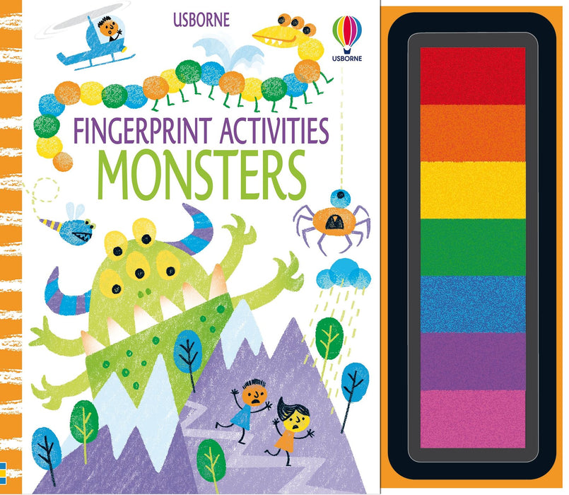 Usborne Fingerprint Activities Monsters