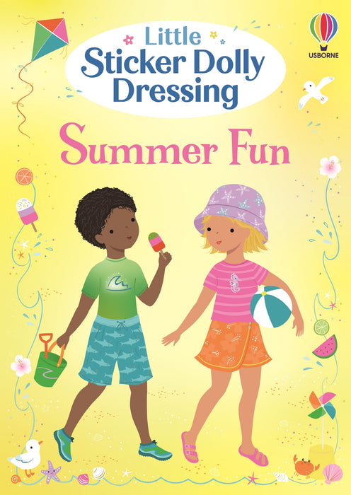 Usborne Little Sticker Dolly Dressing Summer Fun