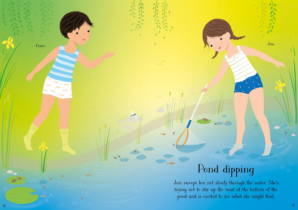 Usborne Little Sticker Dolly Dressing Summer Fun