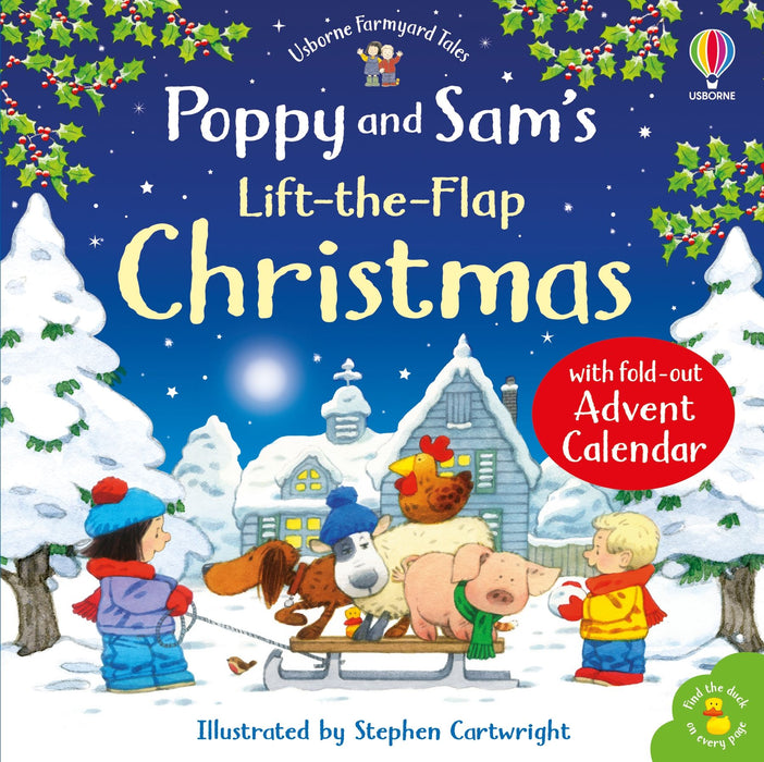 Usborne Poppy and Sam's Lift-the-Flap Christmas with Advent Calendar