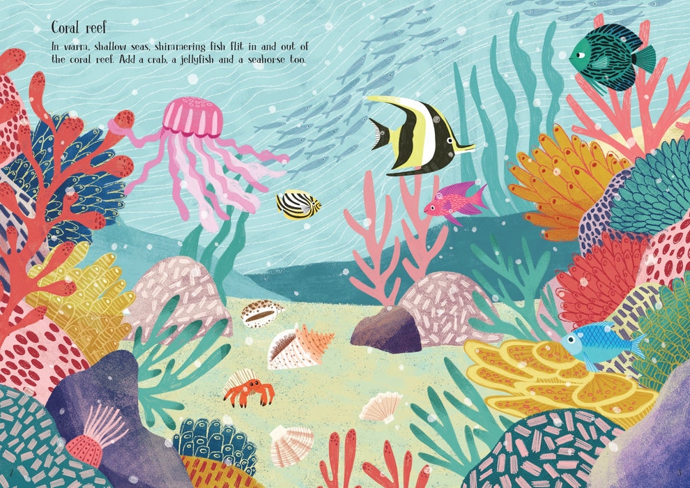 Usborne Sparkly Summer Sticker Book