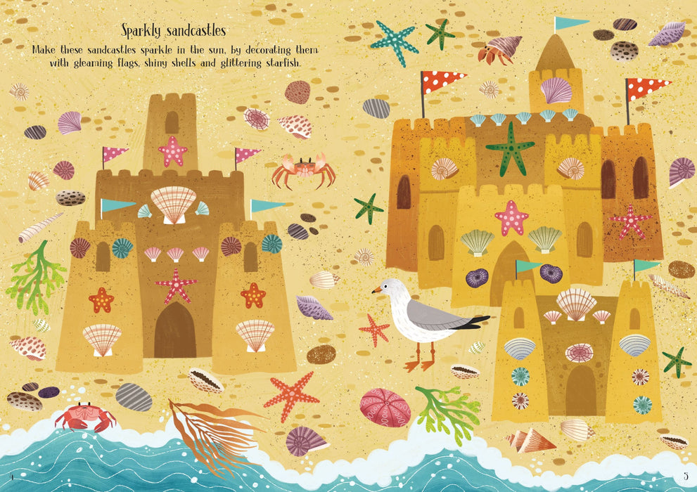 Usborne Sparkly Summer Sticker Book