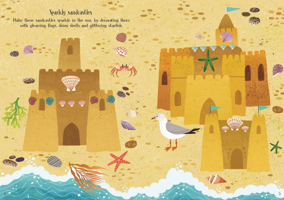 Usborne Sparkly Summer Sticker Book