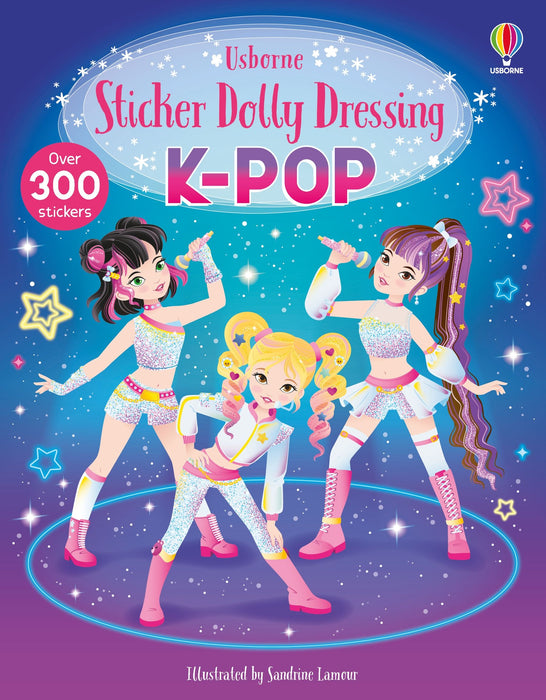 Usborne Sticker Dolly Dressing K-POP