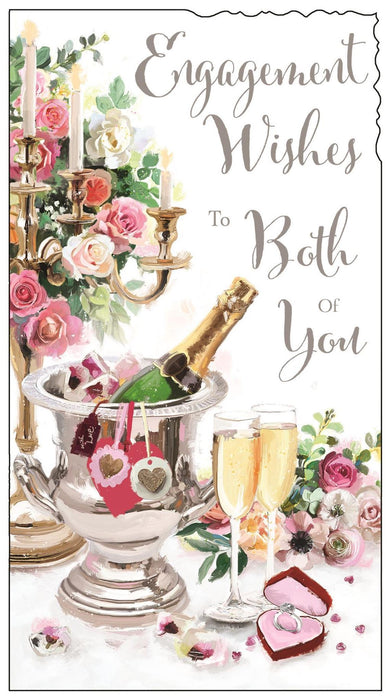 Jonny Javelin 'Engagement Wishes To Both Of You' Engagement Card