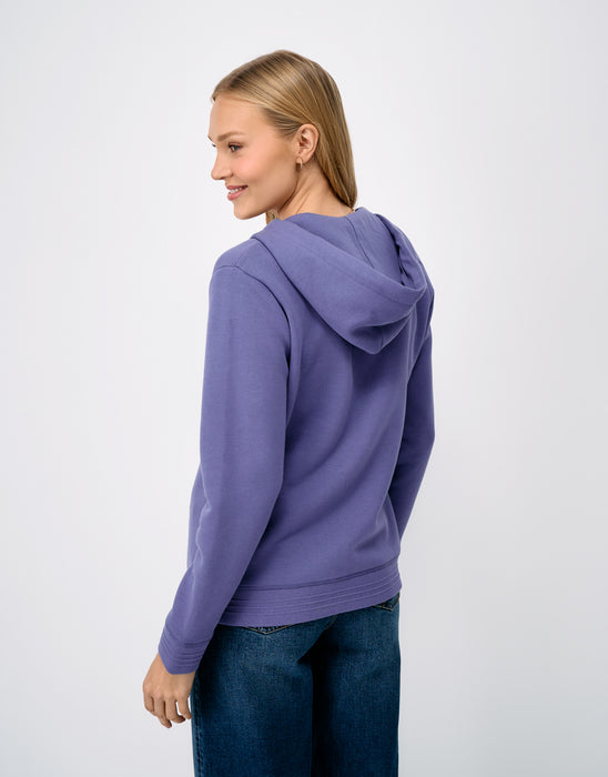 Crew Clothing Women's Heritage Zip Through In Marlin