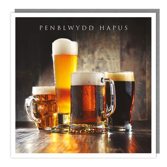 Tracks Publishing 'Welsh Penblwydd Hapus' Card