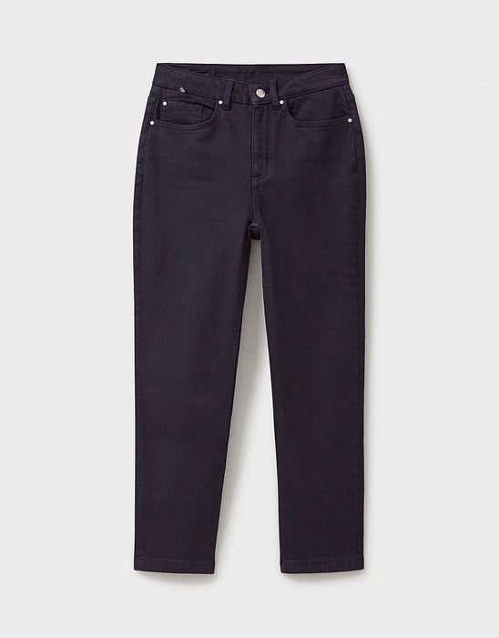 Crew Clothing Women's Cropped Jeans In Navy