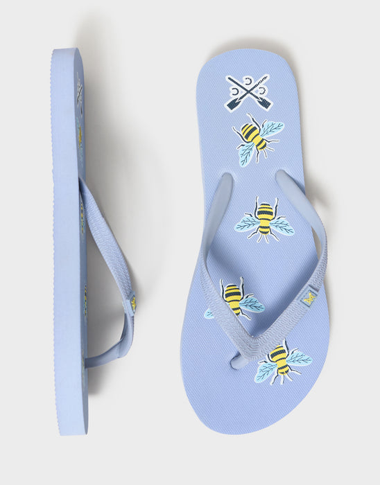 Crew Clothing Women's Flip Flops In Blue