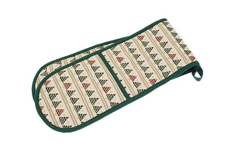 Walton & Co Marilyn Christmas Tree Striped Oven Glove