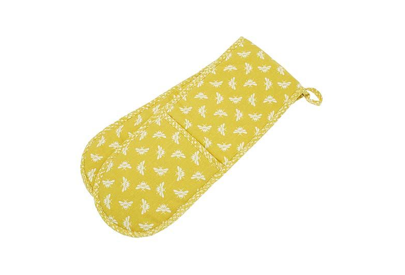 Walton & Co Bee Ochre Double Oven Glove