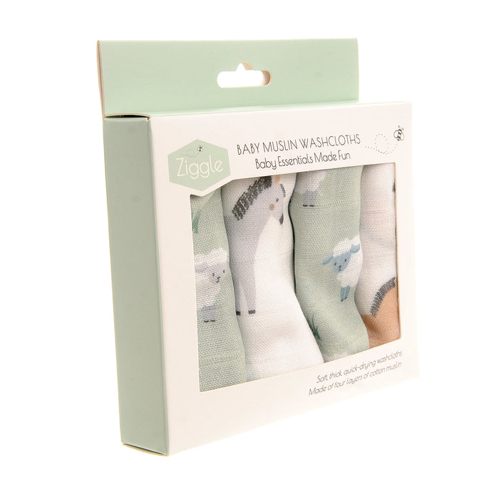 Ziggle Country Life Washcloths