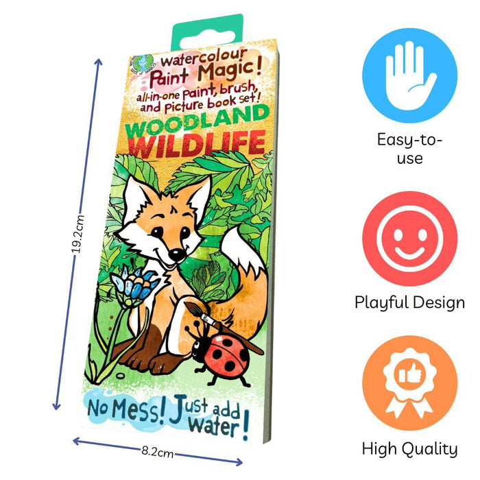House Of Marbles Paint Magic - Woodland Wildlife