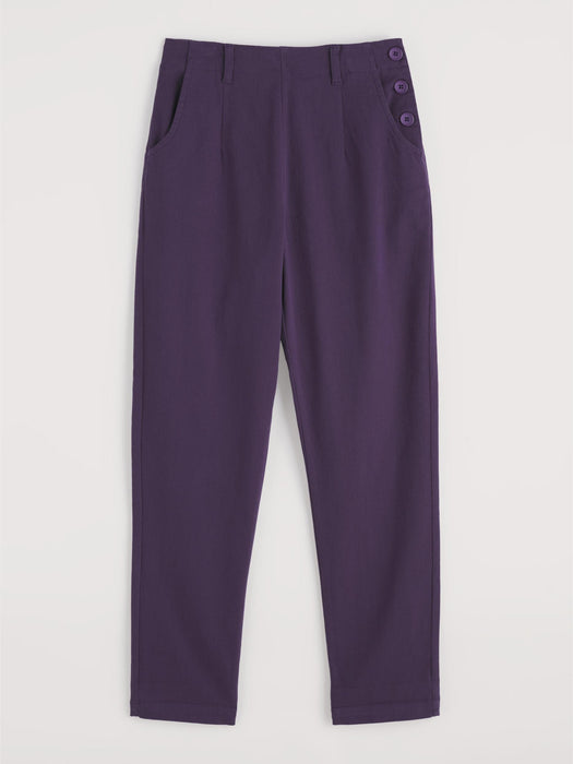 Seasalt Women's Waterdance Trousers In Dark Violet
