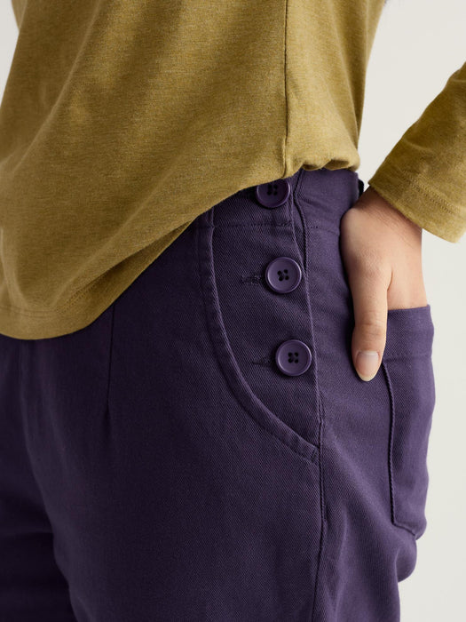 Seasalt Women's Waterdance Trousers In Dark Violet