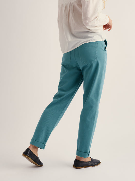 Seasalt Women's Waterdance Trousers In Estuary