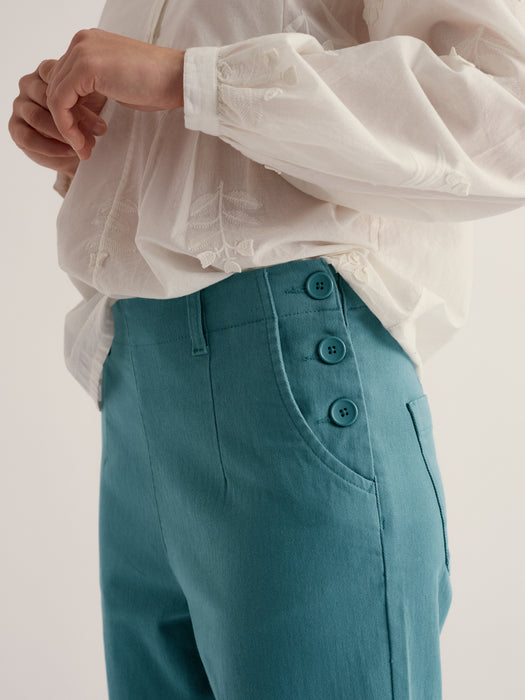 Seasalt Women's Waterdance Trousers In Estuary
