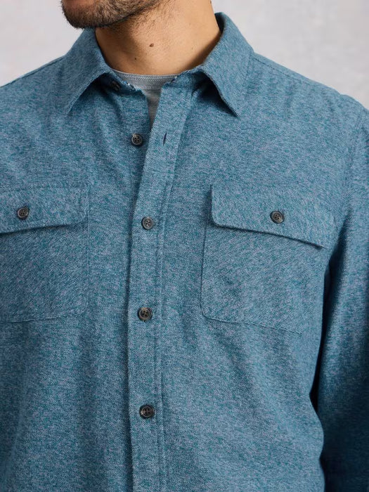 White Stuff Men's Darwen Grindle In Mid Blue