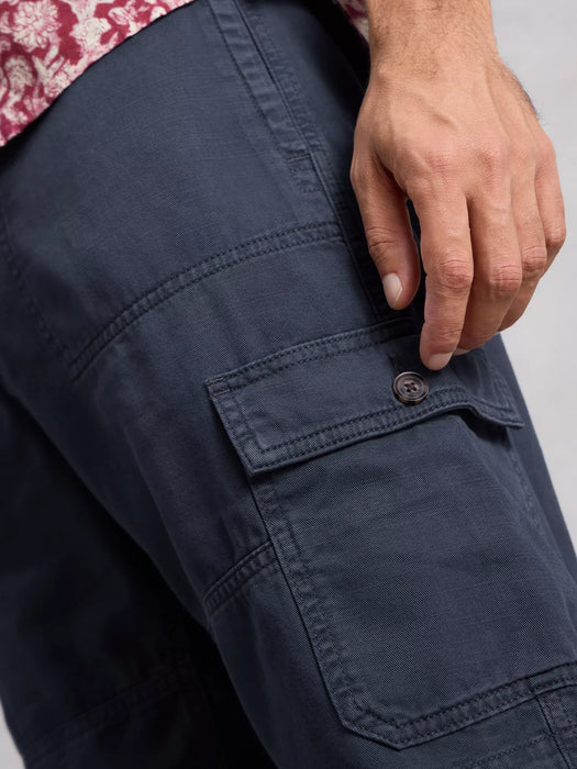 White Stuff Men's Kemble Cargo Short In Dark Navy