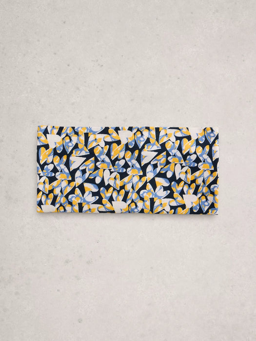 White Stuff Women's Jersey Roll Versatile In Chartreuse Print