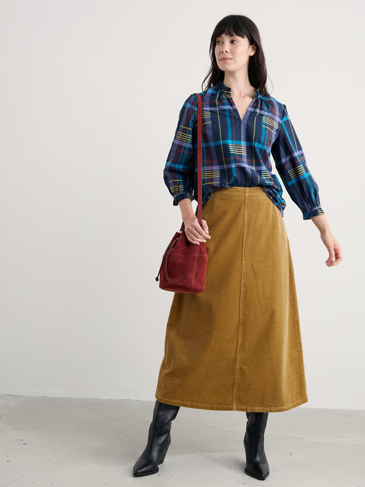 Seasalt Women's Window Wren Skirt In Marshland