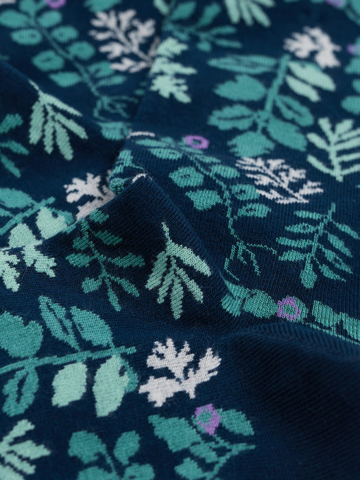 Seasalt Women's Arty Socks In Pressed Herbs Inked