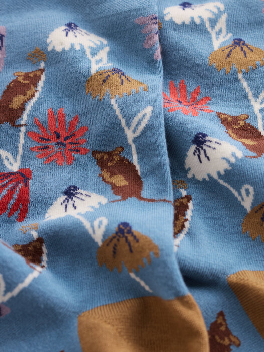 Seasalt Women's Bamboo Arty Socks In Harvest Mouse Estuary