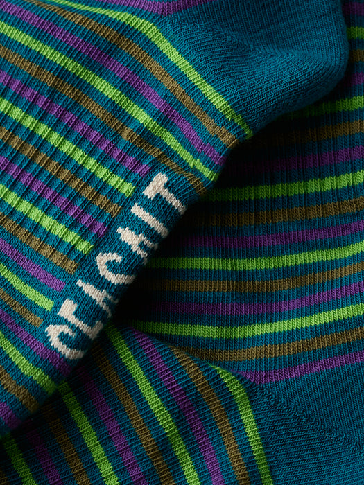 Seasalt Women's Cushioned Crew Socks In Woad Dune Grass Multi