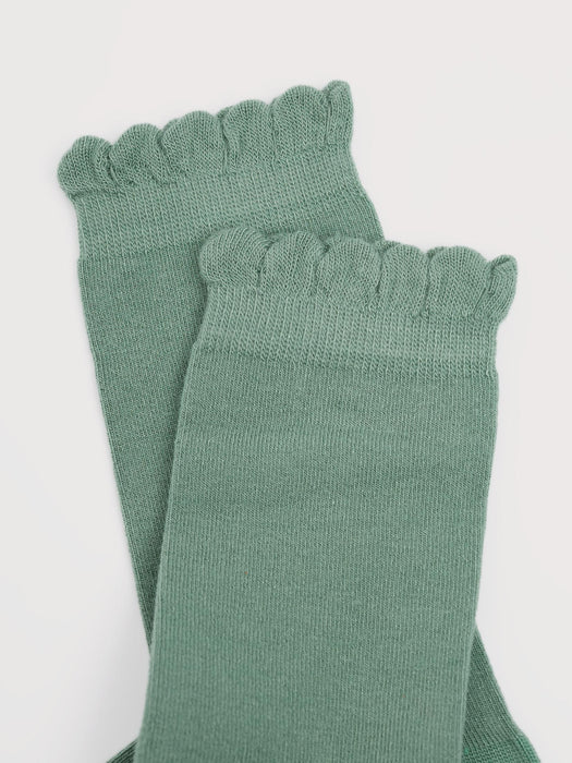 Seasalt Women's Scallop Sailor Socks In Foliage