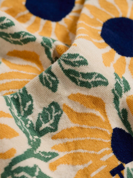 Seasalt Women's Arty Organic Cotton Socks In Sunflower Mango