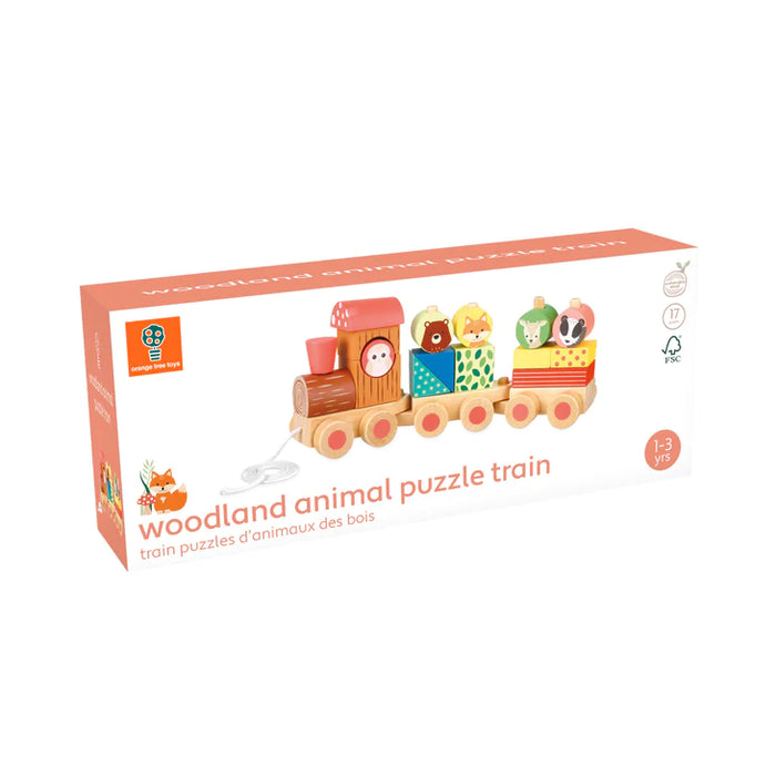 Orange Tree Woodland Puzzle Train
