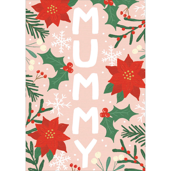 Woodmansterne 'Mummy' Christmas Card