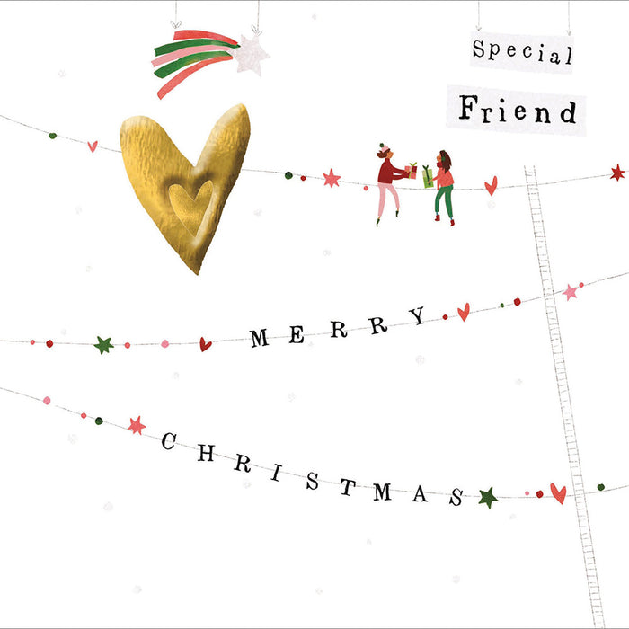 Woodmansterne 'Festive Friends' Christmas Card