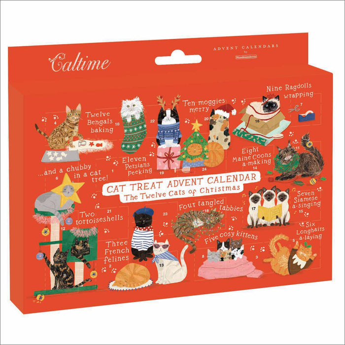 Woodmansterne Christmas Cats Cat Advent Calendar