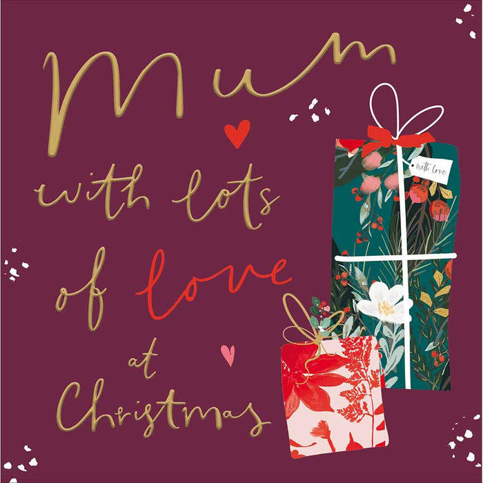 Woodmansterne Loveliest Mum Christmas Card