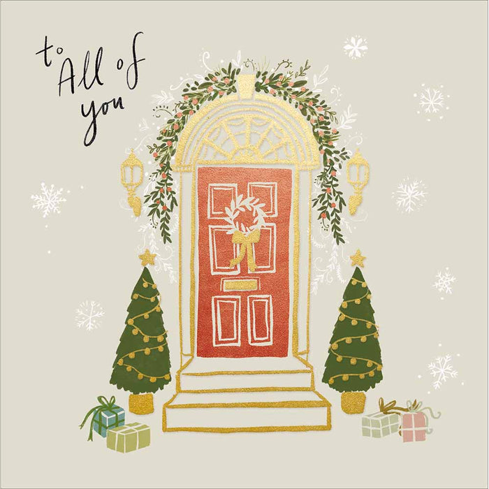 Woodmansterne Merry Christmas to All Christmas Card