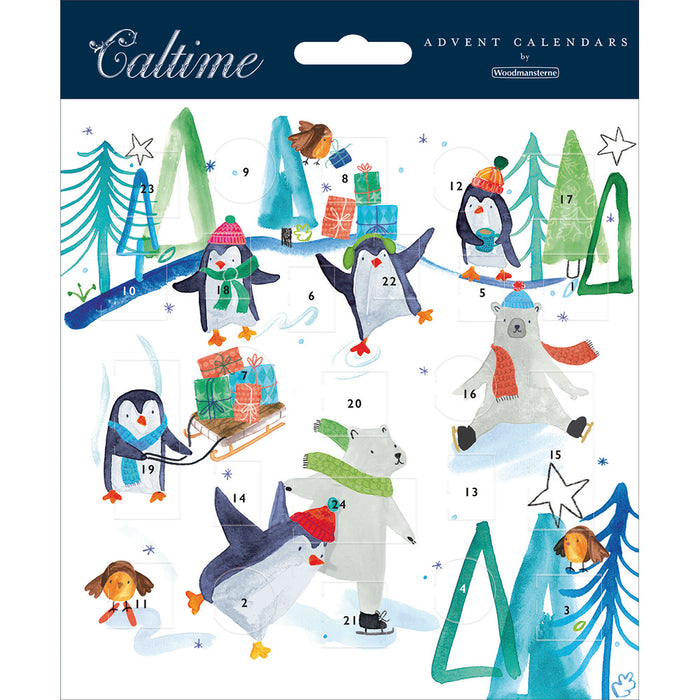 Woodmansterne Wintertime Fun Card Advent Calendar