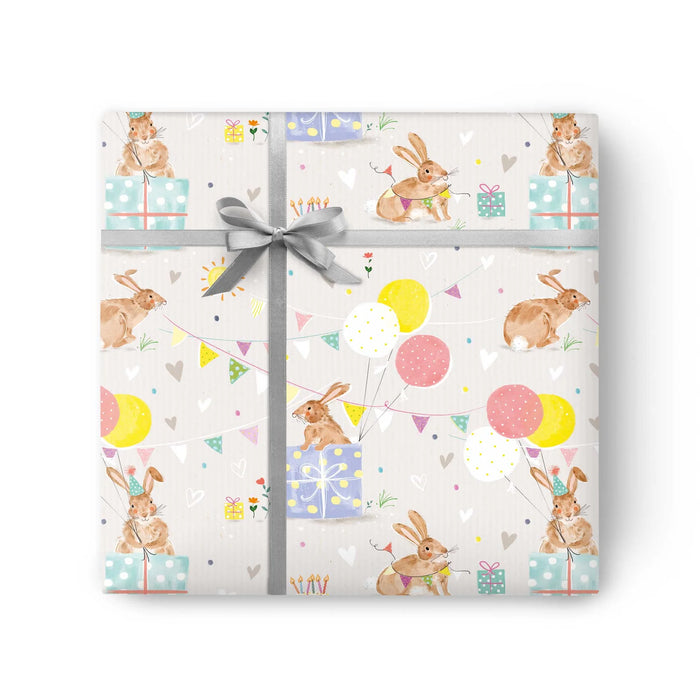 Whistlefish Baby Rabbit Wrapping Paper